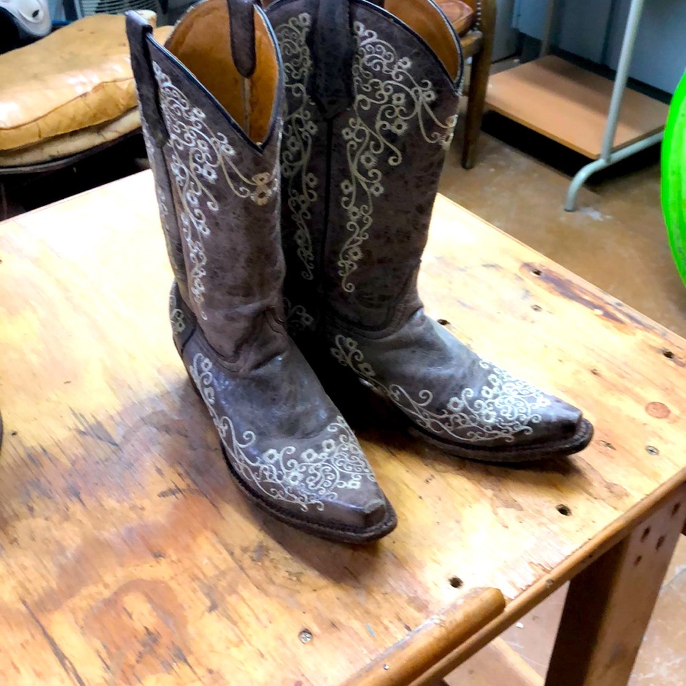 Corral Girls Boots 3.5